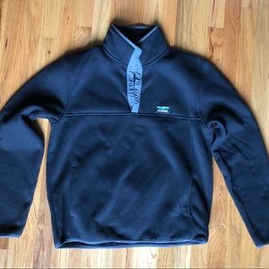 LL Bean 1/4 button pullover